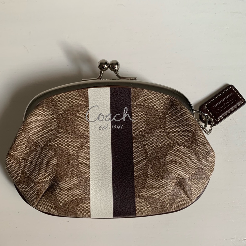Coach Kisslock Coin Purse